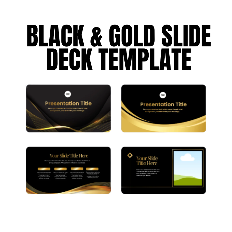 Slide Deck Template