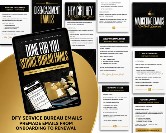 DFY Service Bureau Emails